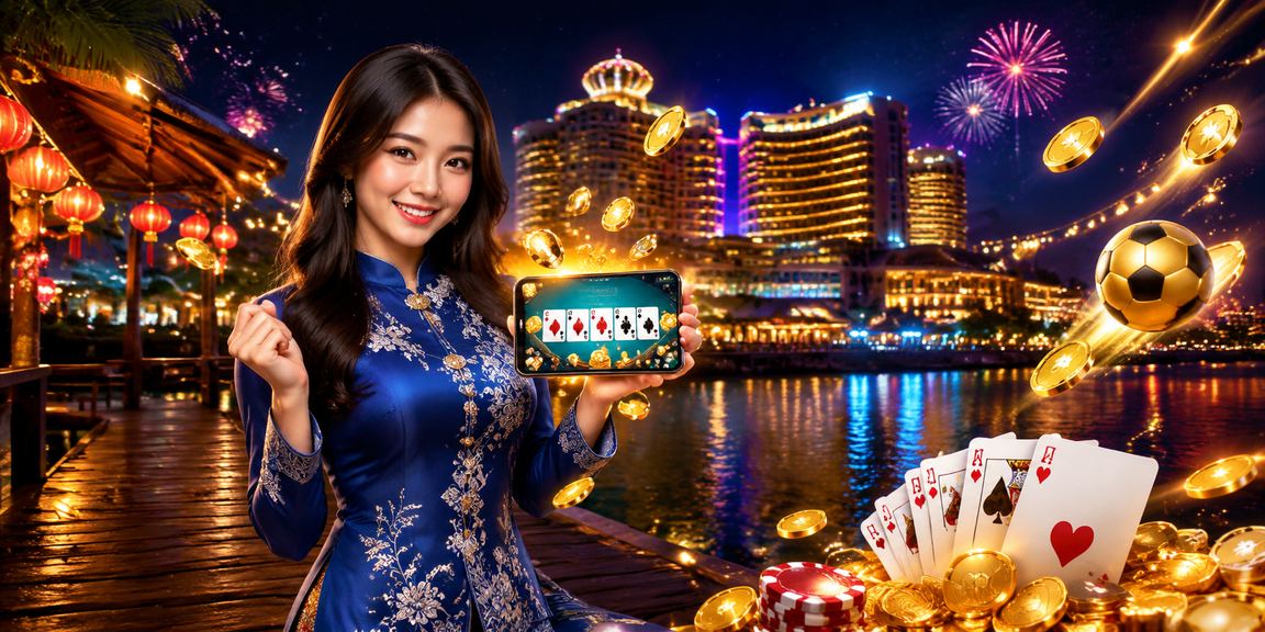 Pemain berbaju kurung dari Genting Highlands menikmati permainan jackpot dalam suasana kasino mewah di agen69