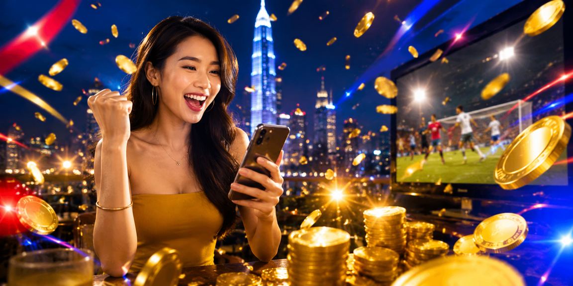 Ilustrasi rebat bonus deposit untuk permainan meja di agen69 dengan tema gaya Kuala Lumpur